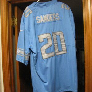 BARRY SANDERS  # 20 DETROIT LIONS NFL THROWBACK FOOTBALL JERSEY XXL LOW PRICE